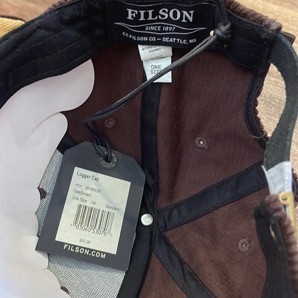 NWT Filson Logget Hat - Picture 3 of 4